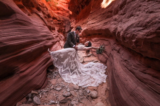 Antelope Slot Canyon Wedding