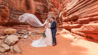 Antelope Slot Canyon Wedding