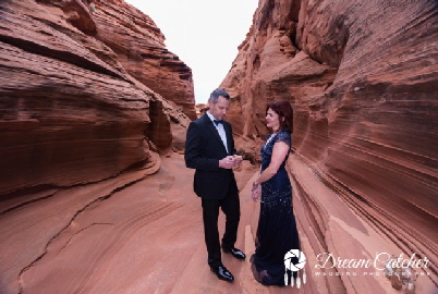 Mountain Sheep Canyon Wedding Location